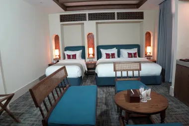 هتل بوتیک ایرمان قشم - اتاق 3 تخته (1 تخت 2 نفره 1 تخت 1 نفره)