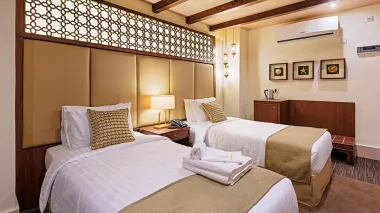 هتل بوتیک ایرمان قشم - اتاق 2 تخته (2 تخت 1 نفره)