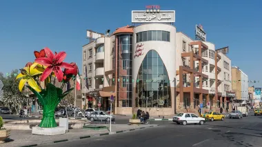 هتل خورشید قم - نمای بیورنی 