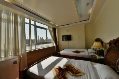 هتل خورشید قم - اتاق 2 تخته (2 تخت 1 نفره)