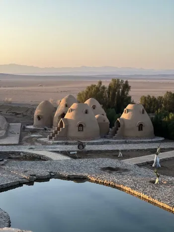 اقامتگاه سنتی مشجری انارک نائین - نمای بیرونی