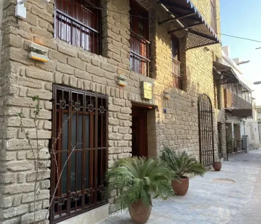 اقامتگاه سنتی دنسه ریحان بوشهر - نمای بیرونی