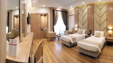 هتل پردیسان مشهد - اتاق 2 تخته (2 تخت 1 نفره)