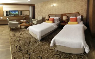 هتل پردیسان مشهد - اتاق 2 تخته (2 تخت 1 نفره)