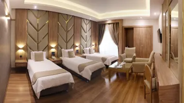 هتل پردیسان مشهد - اتاق 3 تخته (3 تخت 1 نفره)