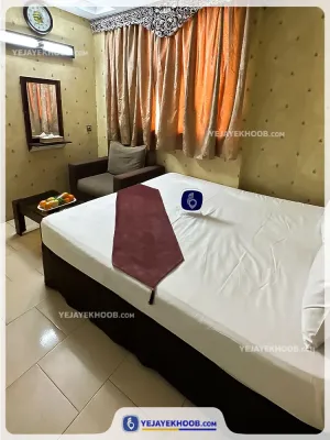 هتل جوادیه مشهد - اتاق 2 تخته (1 تخت 2 نفره)