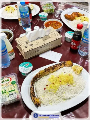 هتل جوادیه مشهد - منوی غذایی