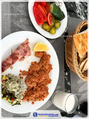 هتل پالاس کیش - منوی غذایی