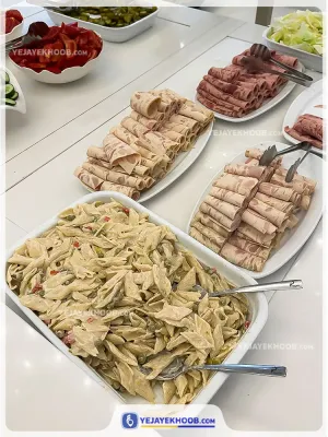 هتل پالاس کیش - منوی صبحانه