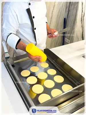 هتل پالاس کیش - منوی صبحانه (پنکیک)