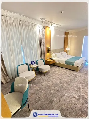 هتل پالاس کیش - اتاق 2 تخته (1 تخت 2 نفره)