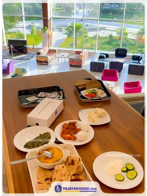 هتل بین المللی کیش - منوی صبحانه