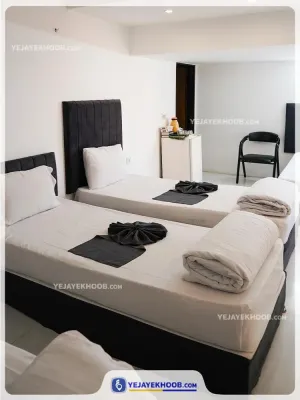 سوئیت آپارتمان سجاد مشهد - نمای اتاق