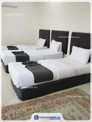 سوئیت آپارتمان سجاد مشهد - اتاق 3 تخته (3 تخت 1 نفره)