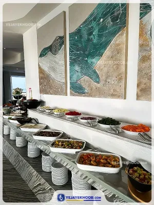 هتل اکسلسیور کیش - میز سلف