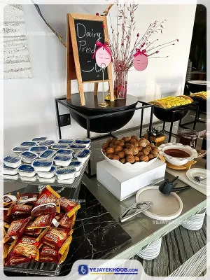 هتل اکسلسیور کیش - میز سلف