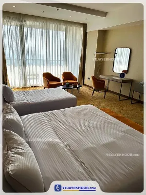 هتل اکسلسیور کیش - اتاق 3 تخته (1 تخت 2 نفره و 1 تخت 1 نفره)