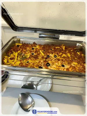 هتل آسمان رویال کیش - منوی سلف غذا