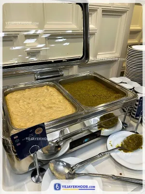 هتل آسمان رویال کیش - منوی سلف غذا