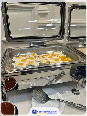 هتل آسمان رویال کیش - منوی سلف غذا