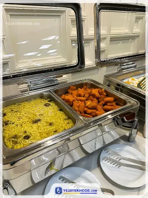 هتل آسمان رویال کیش - منوی سلف غذا