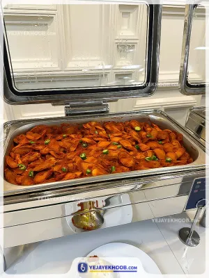 هتل آسمان رویال کیش - منوی سلف غذا