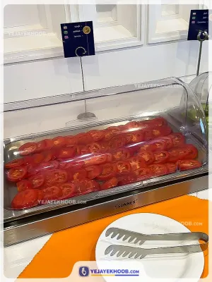 هتل آسمان رویال کیش - منوی سلف صبحانه