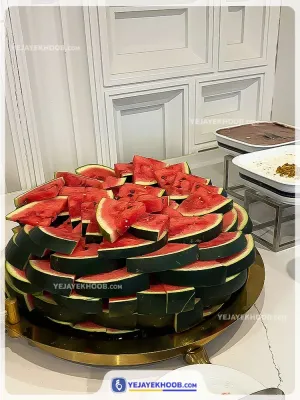 هتل آسمان رویال کیش - میز سلف میوه