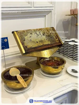 هتل آسمان رویال کیش - منوی سلف صبحانه