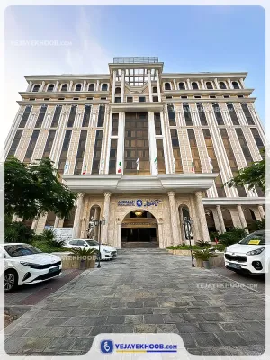 هتل آسمان رویال کیش - نمای ورودی