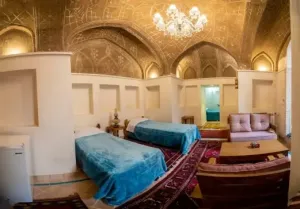 اقامتگاه سنتی احسان کاشان -  اتاق 2 تخته (2 تخته 1 نفره)