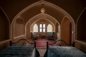 اقامتگاه سنتی احسان کاشان - نمای اتاق