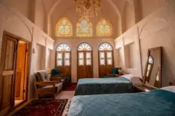 اقامتگاه سنتی احسان کاشان - نمای اتاق