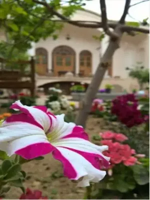 اقامتگاه سنتی خانه مرشدی کاشان - فضای باز