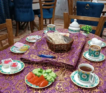 هتل لیلی کاشان -منوی صبحانه