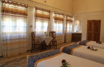 اقامتگاه سنتی مهینستان راهب کاشان - نمای اتاق