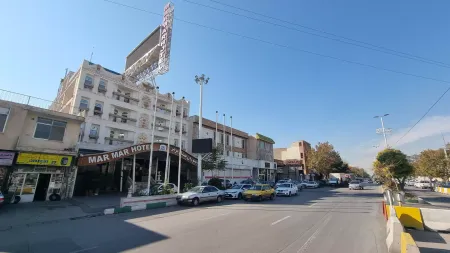 هتل مرمر قزوین - نمای بیرونی