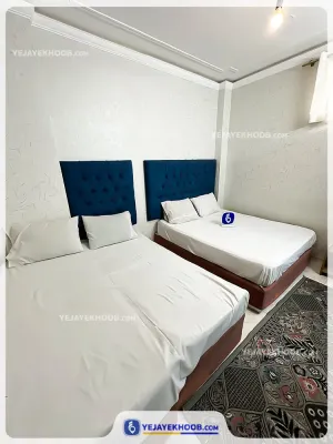 هتل آپارتمان کفاش مشهد - اتاق 4 تخته (2 تخت 2 نفره)