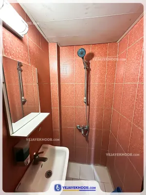 هتل آپارتمان کفاش مشهد - سرویس بهداشتی و حمام