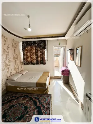 هتل آپارتمان دماوند مشهد - اتاق 2 تخته (1 تخت 2 نفره)