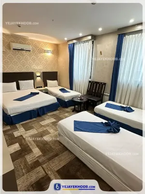 هتل دیبا مشهد - نمای اتاق