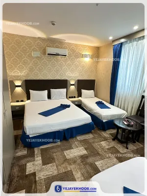 هتل دیبا مشهد - نمای اتاق