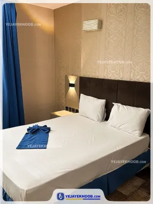 هتل دیبا مشهد - اتاق 2 تخته (1 تخت 2 نفره)