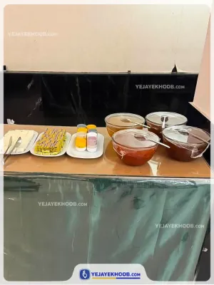 هتل بستان مشهد - منوی غذایی