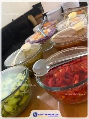 هتل بستان مشهد - منوی غذایی