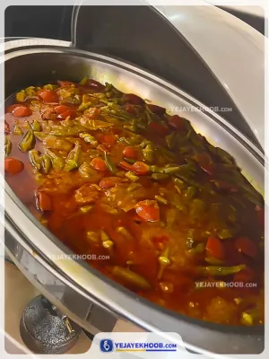 هتل بستان مشهد - منوی غذایی