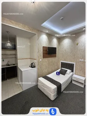 هتل صدرا شیراز - اتاق 1 تخته (1 تخت 1 نفره)
