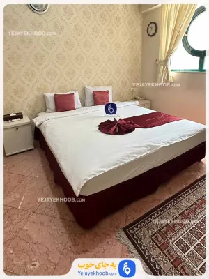 هتل آپارتمان احسان مشهد - اتاق 2 تخته (1 تخت 2 نفره)