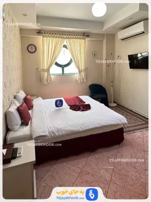 هتل آپارتمان احسان مشهد - اتاق 2 تخته (1 تخت 2 نفره)
