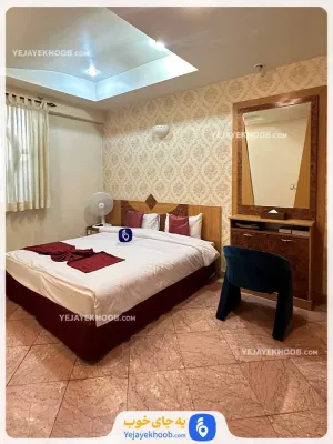 هتل آپارتمان احسان مشهد - اتاق 2 تخته (1 تخت 2 نفره)